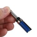 1/4inch Shank Router Bit Twin 2 Fluted Imperial Jig Template Cutter Woodworking. 