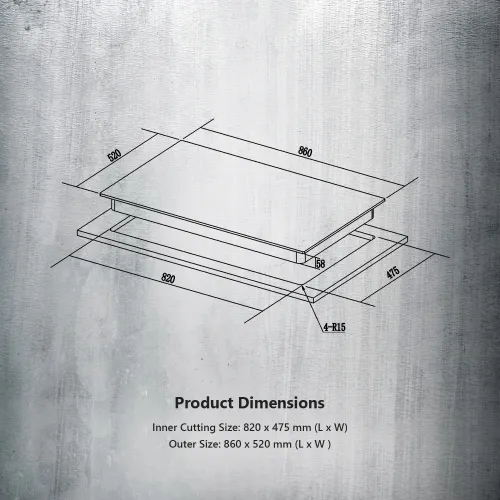 KAFF%205%20Burner%20Built-In-Hobs%20%7C%20Alton%20ALNF%20865%20%7C%2086cm%20%7C%20Auto%20Electric%20Ignition%20%7C%20Black%20Tempered%20Glass%20(8%20mm%20Thick)%20%7C%20Designer%20Anti%20Slip%20Metal%20Knob%20-%20Image%208