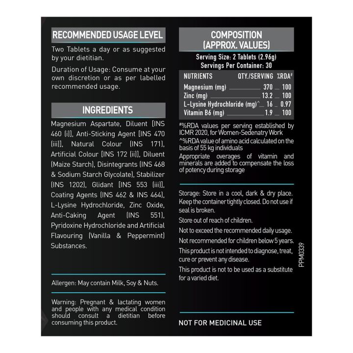 MuscleBlaze%20ZMA%2060%20Tablets%20%20100%25%20RDA%20of%20Zinc%20Magnesium%20Aspartate%20and%20Vitamin%20B6%20For%20Muscle%20Strength%20&%20Recovery%20-%20Image%203