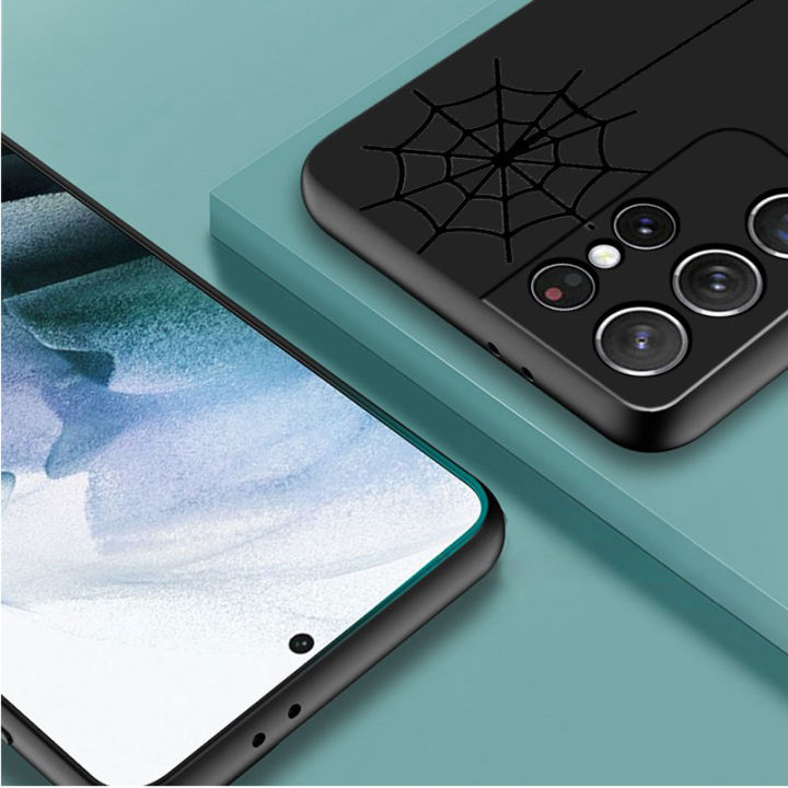 NEW%20Spiderman%20Marvel%20Cute%20Case%20For%20Samsung%20Galaxy%20S23%20Ultra%20S22%205G%20S21%20FE%20S20%20Plus%20S10%204G%20Note20%2010Lite%20Black%20Soft%20Phone%20Cover%20-%20Image%204