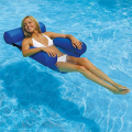Inflatable Float Row Floating Chair Backrest Recliner Floating Bed Sofa Outdoor Inflatable Swimming Floating Chair Easy to Use. 