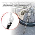 NAMUNY Bicycle Kick Stand Road Bike Kickstand Mountain Bike Bicycle Cycle Rack for Accessories(Silver). 