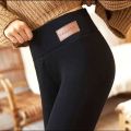 Thick Fleece inside fur leggings For Women. 