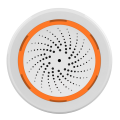 1 PCS Tuya ZigBee Smart Sound And Light Siren Sensor Smart Life Home Security System Tuya Gateway Hub Siren Alarm For Tuya. 