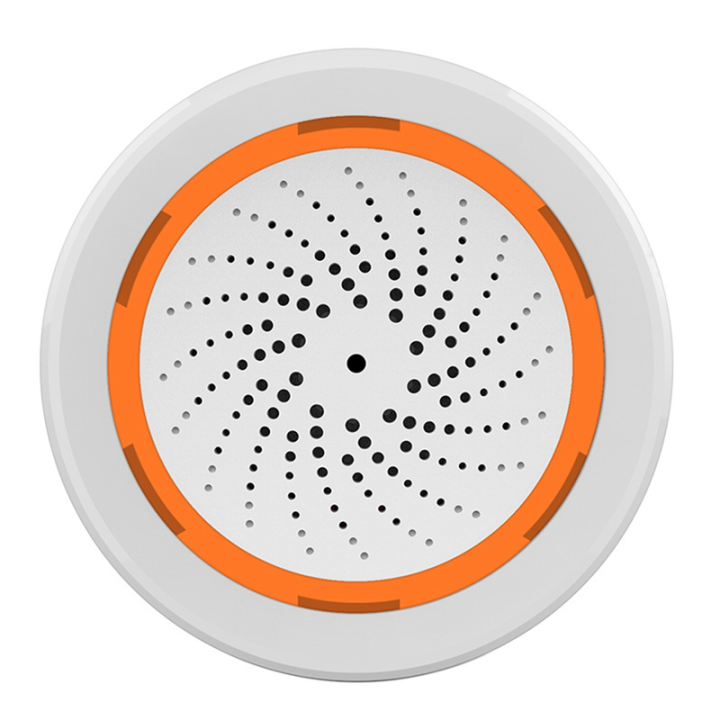 1 PCS Tuya ZigBee Smart Sound And Light Siren Sensor Smart Life Home Security System Tuya Gateway Hub Siren Alarm For Tuya