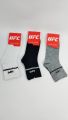 UFC Themed Mid-Length Socks for Men. 