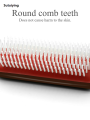 Sutuiying 9-Rows 4 Color Detangling Hair Brush Denman Detangler Hairbrush 【2025 Version】 Scalp Massager Straight Curly Wet Hair Comb Salon Hairdressing. 