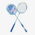 Blue Jointless Semi Professional  Badminton Racket By Mitrata. 