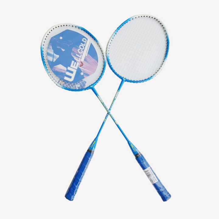 Blue Jointless Semi Professional  Badminton Racket By Mitrata