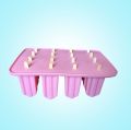 New Style (1set/lot) Silicone Popsicle Mold 16 Rectangle Cuboid Shape Ice Cream Mold with Lid Bakeware. 