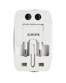 All in One International Plug Adapter Port / Universal Travel Ac Adaptor AU US UK EU Converter Plug. 
