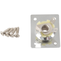FORIDE 2X Chrome Plate Space E-Output Socket for Electric Guitar. 