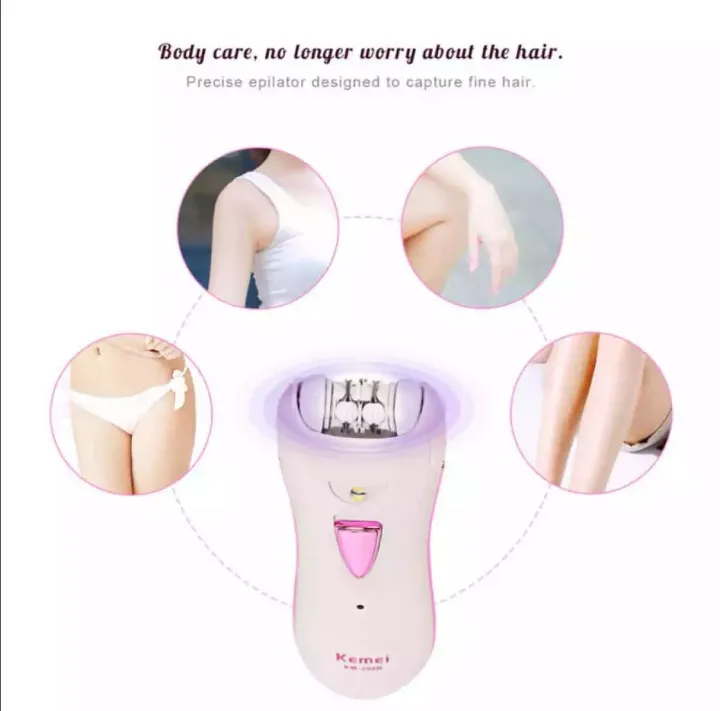 Kemei%20Km-290R%20Rechargeable%20Women%20Epilator%20Shaver%20-%20Image%209