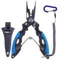 Angling Equipment Anti-slip Fish Pliers High-strength Multifunctional Fishing Tied Hooks Pliers Stainless Steel Ergonomics Cut Equipment Fishing Tools. 