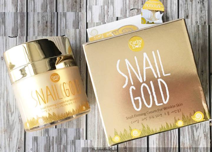 Cathy Doll Snail Gold Firming Cream For Wrinkle Skin - 50G