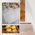 100 Pcs Air Fryer Parchment Liner,Perforated Square Air Fryer Liner for Foodi Grill 5 in 1 AG301 Dual Air Fryer. 