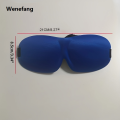 Wenefang 1pc Sleep Mask for Back Side Sleeper,100% Blackout 3D Luxury Eye Mask for Sleeping, Night Blindfold for Men Women. 