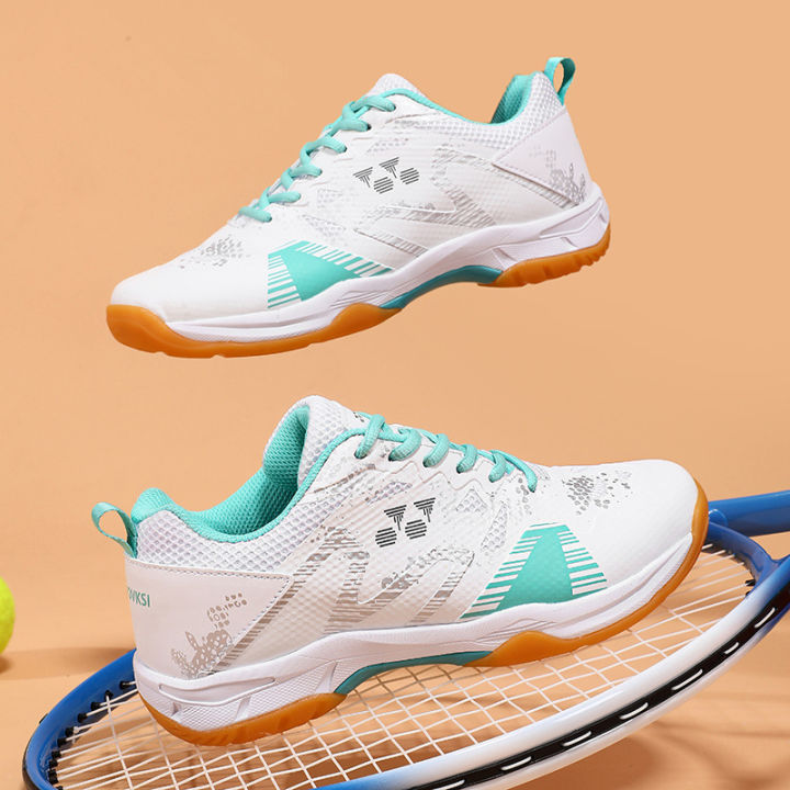 Badminton shoes for men and women, professional training comfortable sports shoes, youth non-slip breathable competition tennis shoes