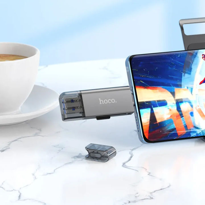 HOCO%20Original%20HB39%202-in-1%20SD%20Card%20reader%20%7C%20USB%20Memory%20SD%20Card%20Reader%20%7C%20Type%20C%20USB%203.0%20to%20SD%20TF%20Micro%20SD%20Adapter%20-%20Image%202