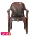 Bagmati Plastic Premium Chair (Ch-1001) - Set Of 4. 