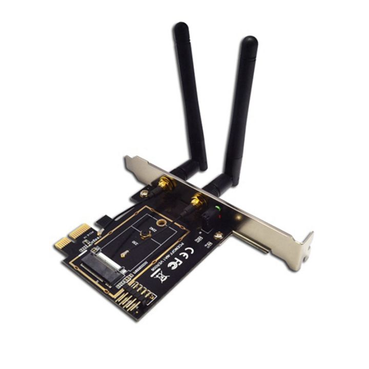 NAMUNY%20M.2%20Wifi%20Adapter%20M2%20Ngff%20Key%20A-E%20to%20Mini%20Pci%20Express%20Wifi%20Raiser%20PCI-E%201X%20NGFF%20Wireless%20Support%20Mini%20Pcie%20Network%20Card%20A%20-%20Image%204