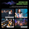 (GGBR) C3 Microphone Wind Shield Mic Screen Acoustic Filter Acoustic for Record Studios Mic Sound-Absorbing Foam Black. 