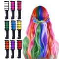Hair Chalk Comb Temporary Bright Hair Color Dye For Girls Kids, Washable Hair Chalk For Kids Girls Gift For Birthday/Valentine'S Day/Easter/Children'S Day/Diy/Cosplay Party. 