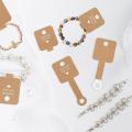 Bracelet Display Card Necklace Jewelry Holder Card Cardboard Packaging Material. 