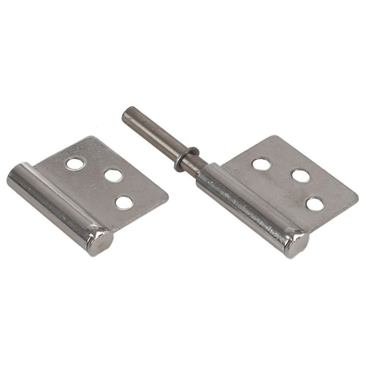 NAMUNY%202%20Pcs%203%20Inch%20360%20Degree%20Rotating%20Window%20Door%20Flag%20Hinge%20&%20100Pcs%20Flat%20Self-Tapping%20Screw%20-%20Image%204