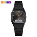 50% discount SKMEI 1604 Luxury Quartz Watch For Men Women Dual Time Sports Waterproof Digital Boy Girl Wristwatches Clock Relogio Masculino. 