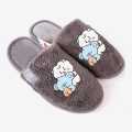 KOJA BTS Baby Series Slippers Cute BT21 Autumn and Winter Lamb Wool Cotton Slippers. 