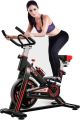Exercise Spin Bike/ Seat Adjustable Exercise Spin Bike With Tension Adjustable | Lcd Display Spin Exercise Bike. 