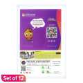 Dorje Note Book Single Line A4 Size Set of 12. 