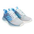 Men Sport  Synthetic Sneakers with Lace-Up Closure, Blue/Grey Color. 
