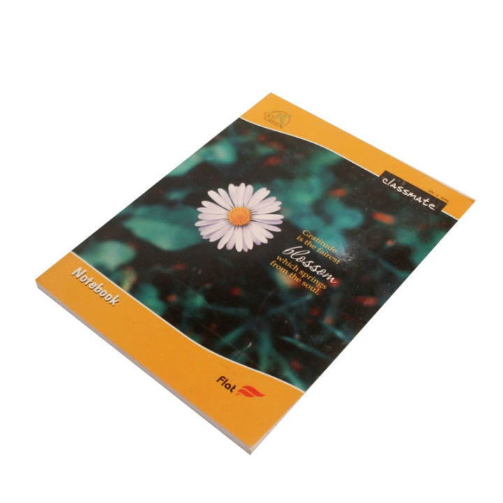 Classmate Flat Flower Printed Notebook