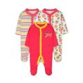 3pcs Baby Boy/Girl Sleepsuit (3pcs In A Pack) Baju Tidur Baby. 