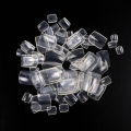 Full Coverage Square False Toenails Natural/Transparent/White Acrylic Nail Tips Nail Art Decorations Manicure Tool 100PCS. 