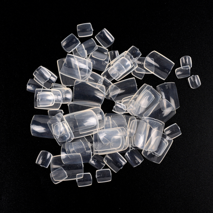 Full%20Coverage%20Square%20False%20Toenails%20Natural/Transparent/White%20Acrylic%20Nail%20Tips%20Nail%20Art%20Decorations%20Manicure%20Tool%20100PCS%20-%20Image%206