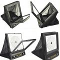 fasdaga 2X Outdoor Portable Targets for Reusable & Pellet with Trap Net Catcher. 