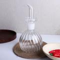 Glass Oil Dispenser Easy to Clean Pouring Spout 500/900ml Vinegar Bottle Condiment Container Kitchen. 