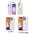 Apple iphone 12 Mini , 12 , 12 Pro & 12 Pro Max Clear Cover Transparent Shockproof Soft Case- iphone 12 , iphone 12 Pro , iphone 12 Pro Max. 