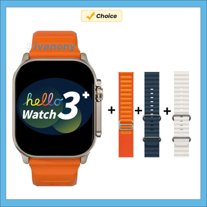 hello watch 3 nfc apps available! (download now!) buy... Hello 3 Plus Ultra 49mm Bluetooth Smart Watch WhatsApp Call Reminder ...