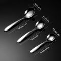 1PC 304 Stainless Steel Stirring Spoon Long Handle Korean Square Head Soup Spoon MNP. 