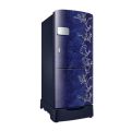 SAMSUNG RR20C2Z226U/IM 192 Litres Single Door Refrigerator with Stylish Grande Design (Flower Pattern Blue). 