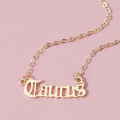 OUXI Zodiac Nameplates Pendant K114. 