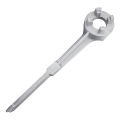 FORIDE 3X Bung Wrench, Drum Wrench Aluminum Barrel Opener Tool for 10 15 20 30 50 55 Gallon Barrels, Fits 2 and 3/4 Inch. 