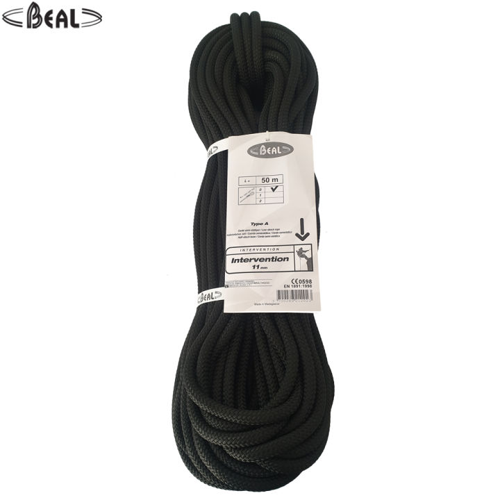 Beal%20Intervention%2011%20mm%20Semi%20Static%20Rope%20Black%20(50%20/%20100%20/%20200%20mtr.%20Pack)%20-%20Image%203