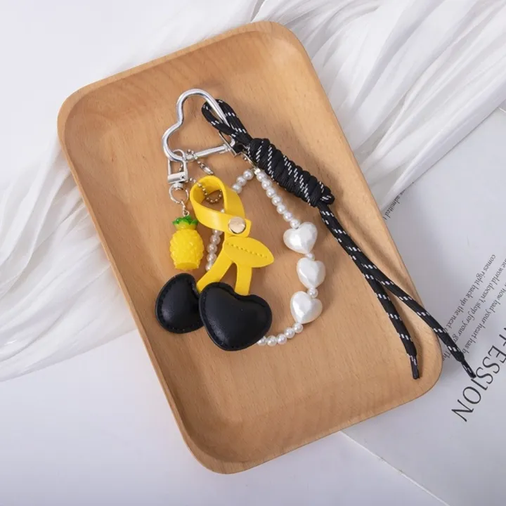 Rope%20Design%20Red%20And%20Black%20Leather%20Rope%20Keychain%20Leather%20Material%20Charm%20Pendant%20Ribbon%20Bag%20Charm%20Weaving%20Style%20Cherry%20Pendant%20Trendy%20Jewelry%20-%20Image%207