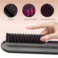 2X Wireless Hair Straightener Brush Fast Heated Straightener Brush Third Gear Adjustable Hair Curler Heating Comb. 