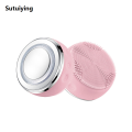 Sutuiying Electric silicone facial cleansing brush ultrasonic vibrating Luxury facial cleansing brush portable facial cleansing brush. 